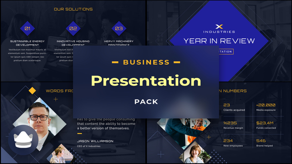 Business Presentation Pack - After-Effects Template