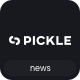 Pickle - Newspaper Blog Template