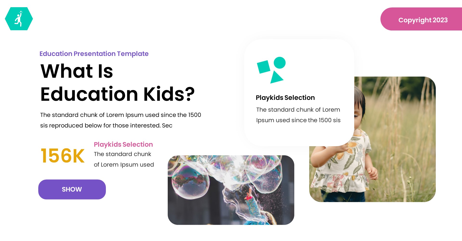 Plakidz - Kids Play Education Google Slides Template, Presentation ...