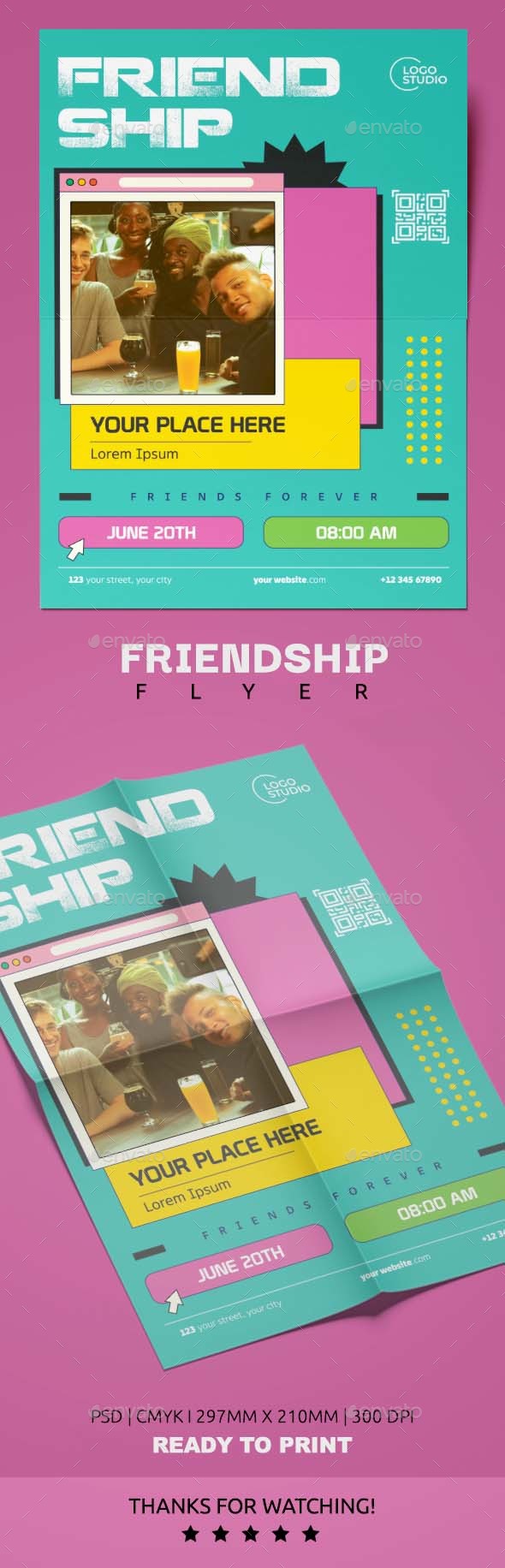 Friendship Day Flyer