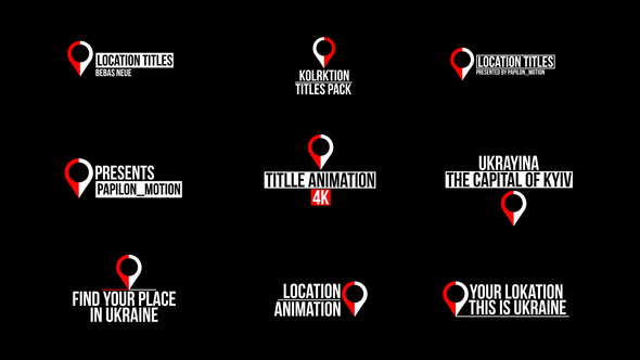 Location Titles | After Effects