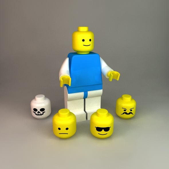 Lego Man - 3Docean 410713