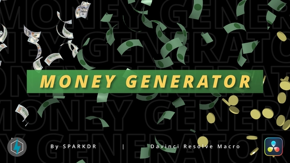 Money Generator | Davinci Resolve Macro