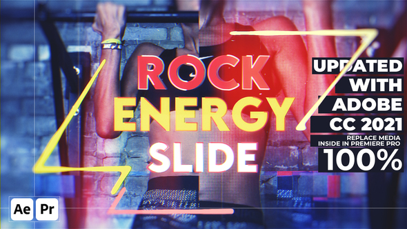 Sports Highlights // Rock Energy Promo // Premiere Pro Template