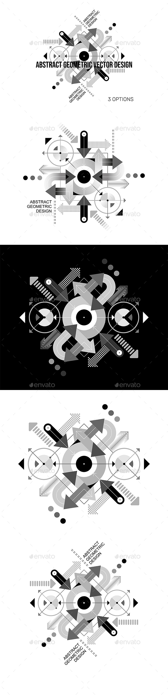 [DOWNLOAD]Greyscale Abstract Geometric Vector Design