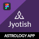 Jyotish Astrology Figma Mobile Application