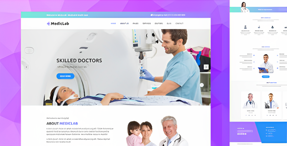 MedicLab - Medical & Health HTML Template