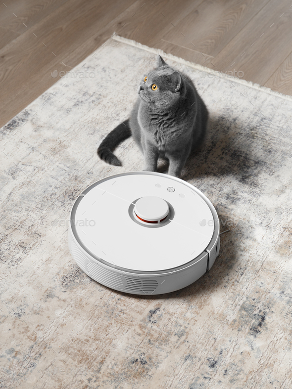 envato smart robot vacuum cleaner