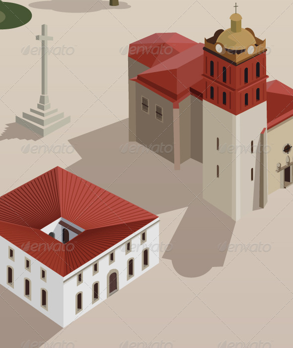 Historic Spanish Buildings