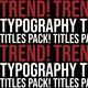 Fullscreen Typography | Premiere Pro - VideoHive Item for Sale