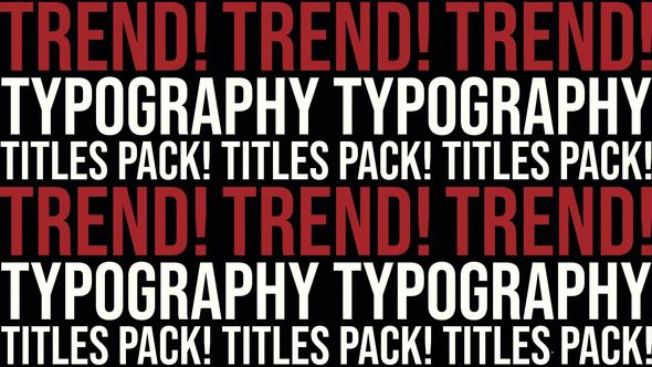 Fullscreen Typography | Premiere Pro