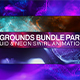 Backgrounds Bundle Particle 5in1 - VideoHive Item for Sale