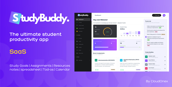 StudyBuddy SaaS  Collaborative Student Productivity Tool