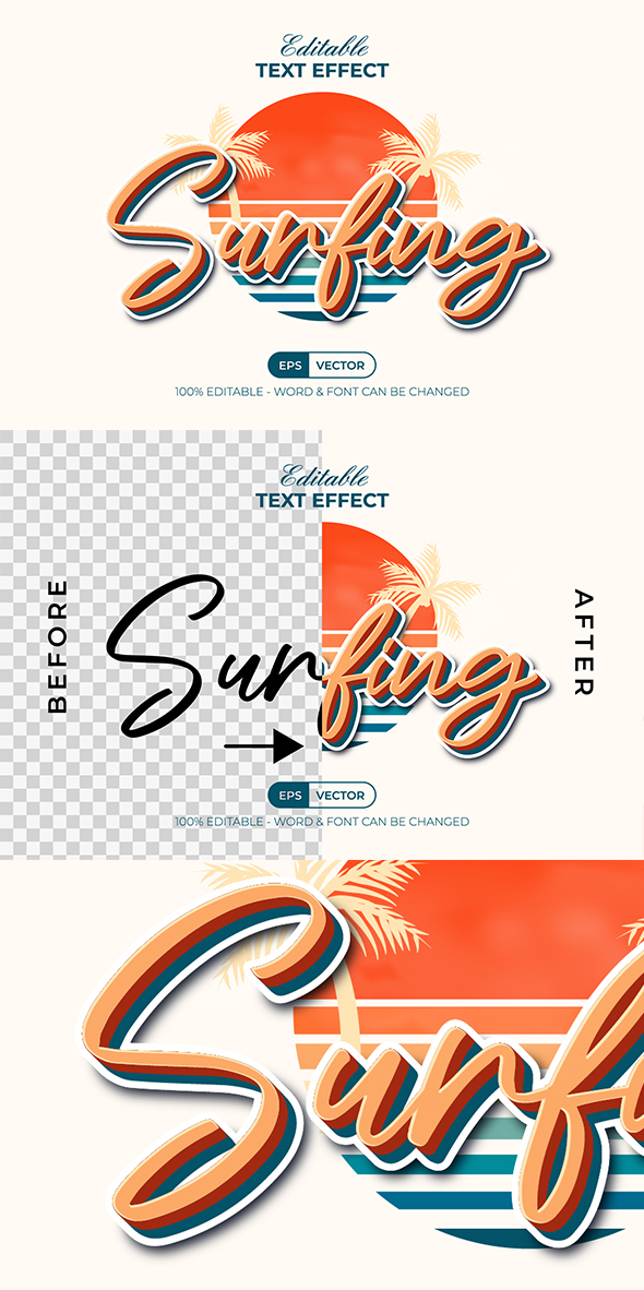 [DOWNLOAD]Surfing Text Effect Style