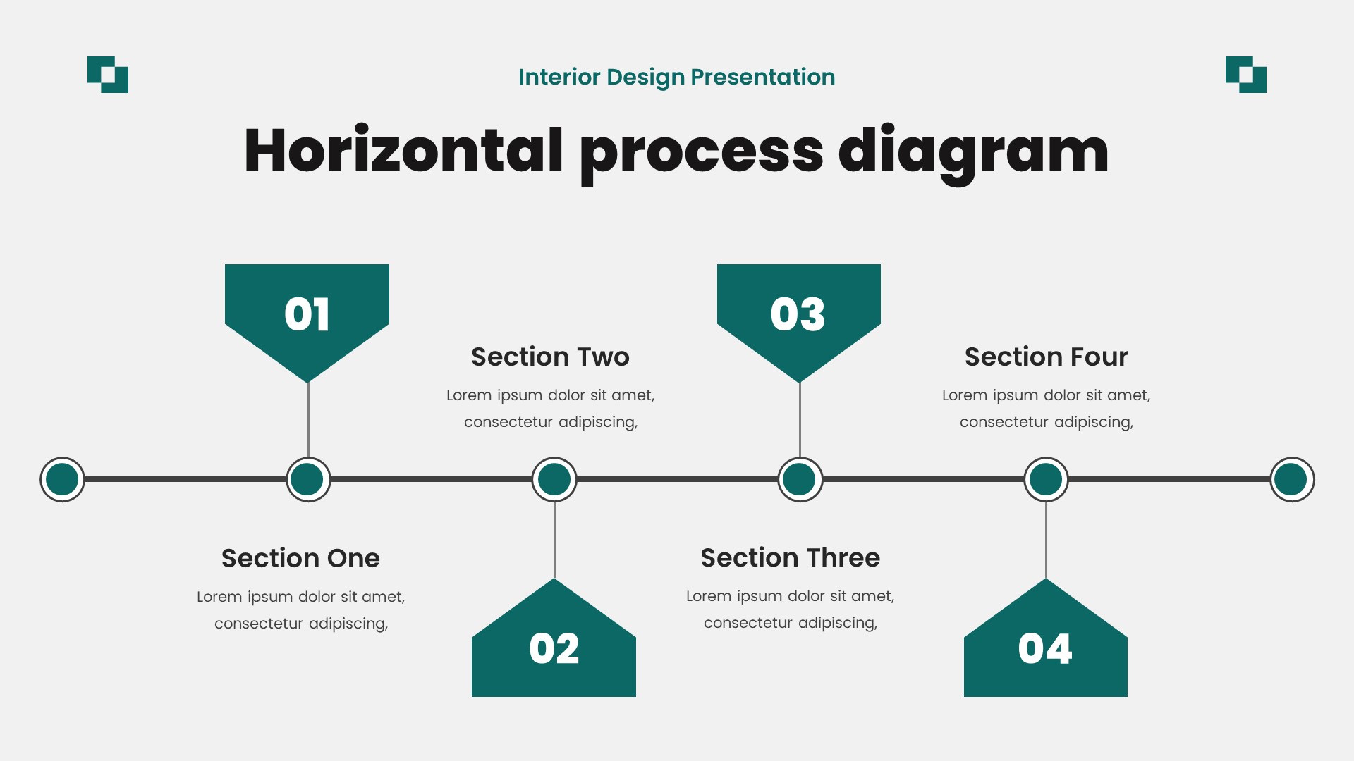 Interest - Interior Design Powerpoint Template, Presentation Templates
