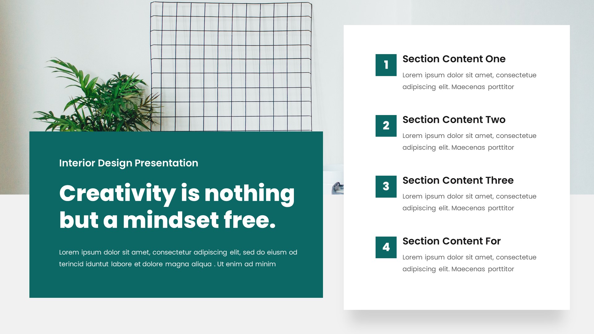Interest - Interior Design Keynote Template, Presentation Templates