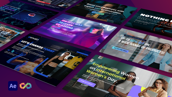 Title Slides Titles template preview