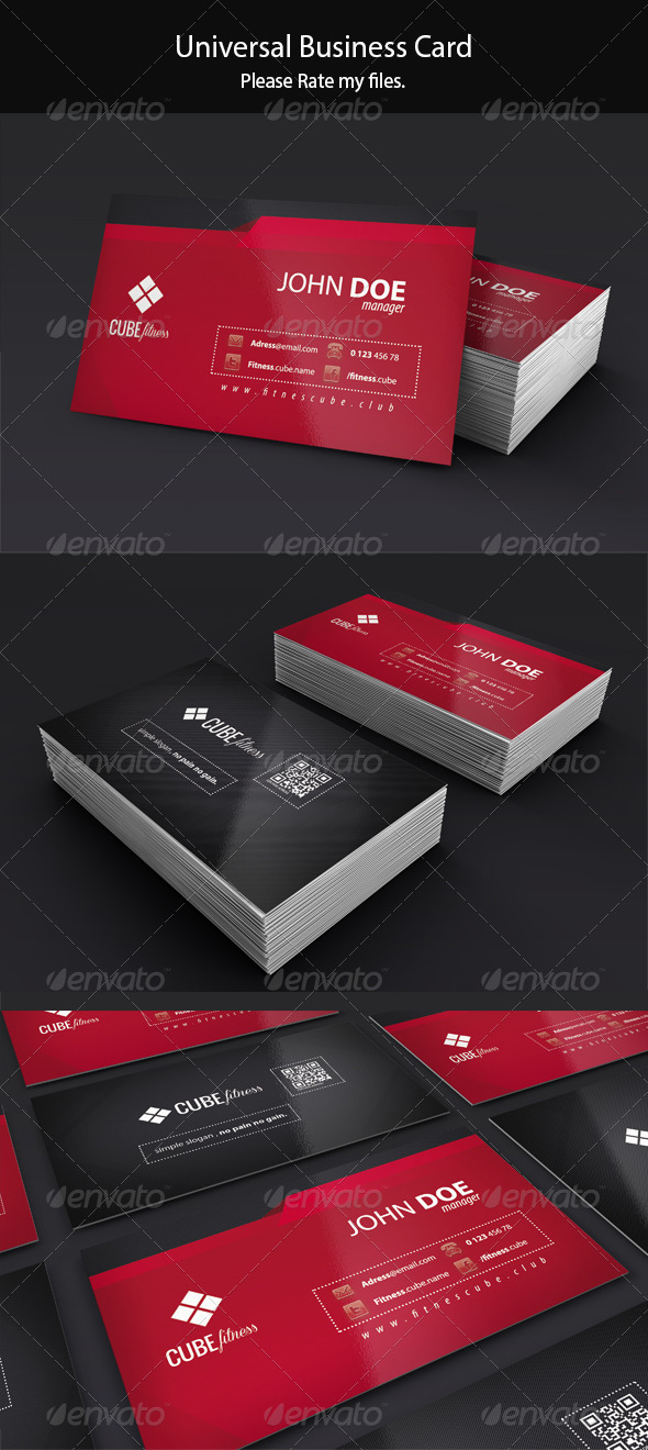 Universal Business Card - Creative Business Cards
