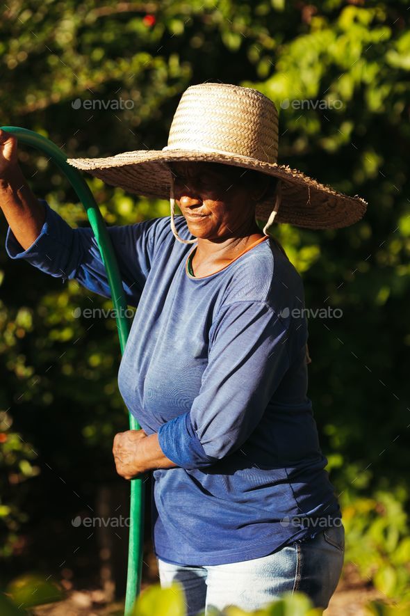 Plant Straw Black