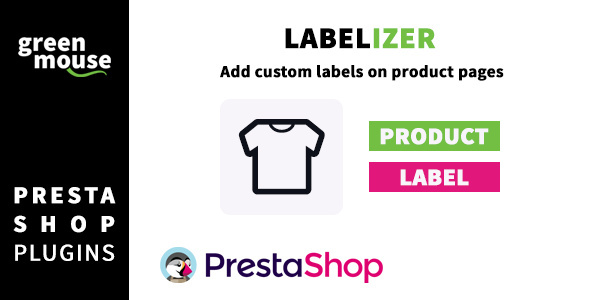 Labelizer - add custom labels on Prestashop product pages