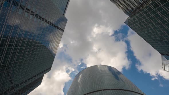 Clouds Above Skyscrapers