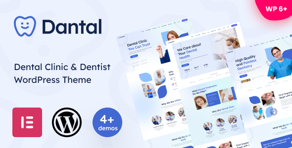 Dantal – Dental Clinic & Dentist WordPress Theme