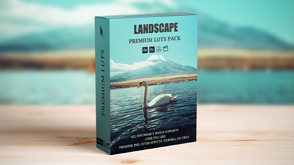 Cinematic Landscape Drone Travel LUT for Adobe Premiere Pro and More