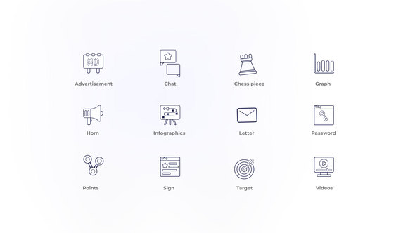 Marketing  - Outline Icons