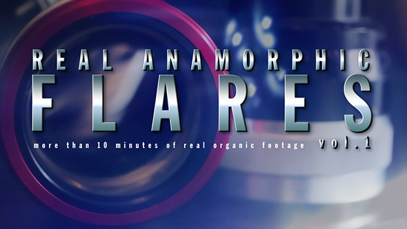 Real Anamorphic Flares vol.1