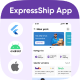 ExpressShip UI Template SpeedyCourier Delivery App in Flutter 3 x Android iOS UI app template