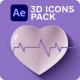 Medical 3d Icons Set - VideoHive Item for Sale
