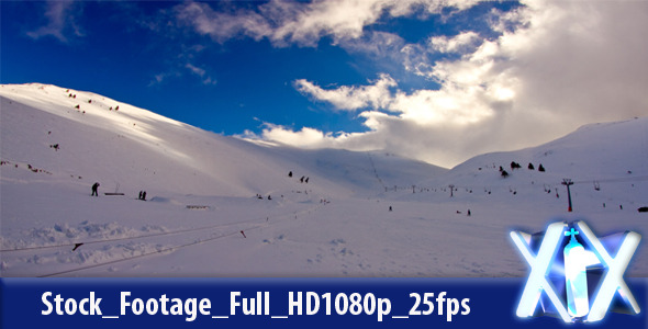 Skiing Resort Timelapse