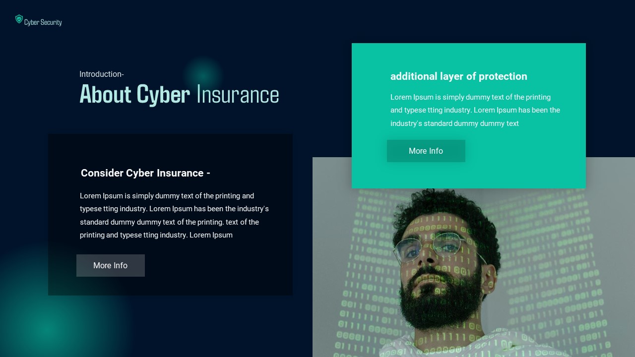 Cyber Security PowerPoint Template, Presentation Templates | GraphicRiver