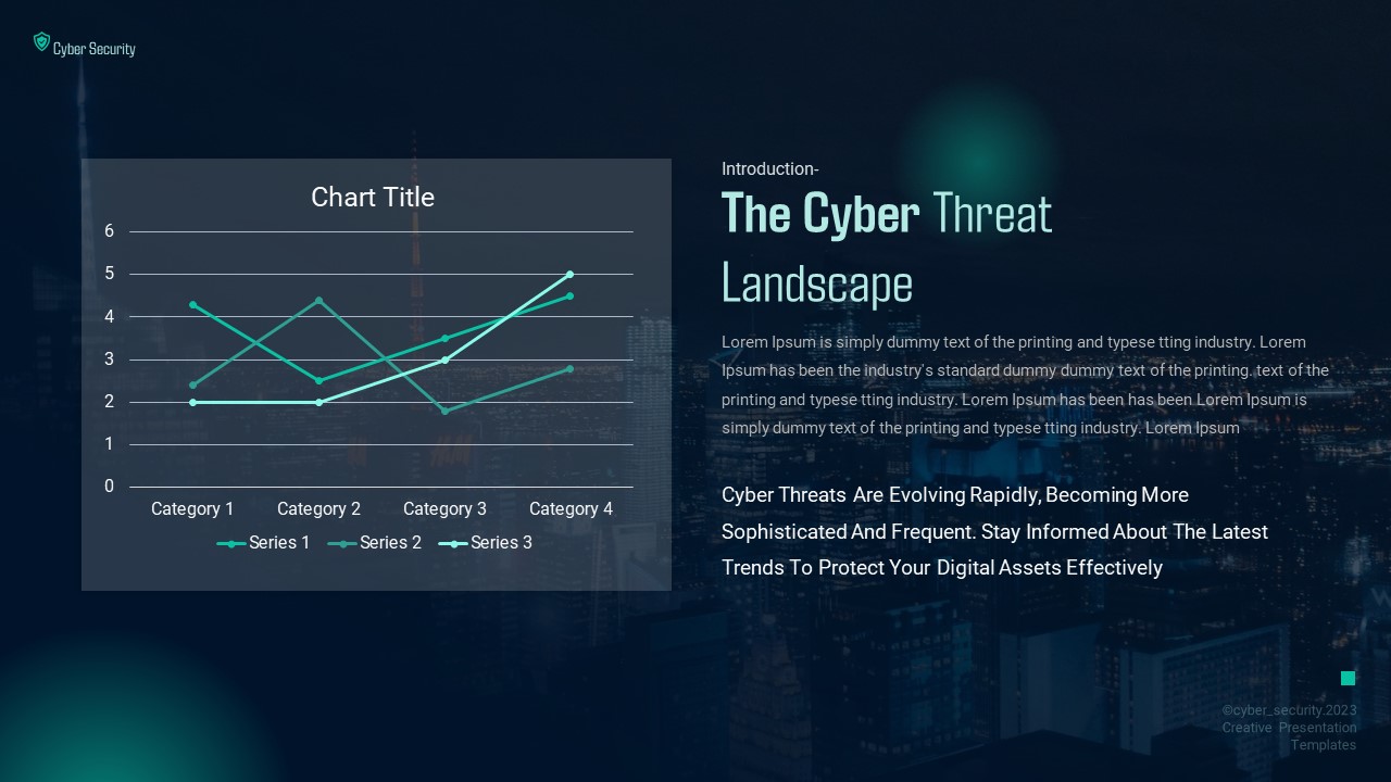 Cyber Security PowerPoint Template, Presentation Templates | GraphicRiver