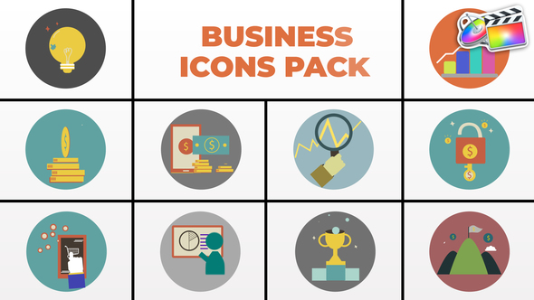 Business Icons Pack for FCPX