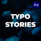 Typography Stories - VideoHive Item for Sale