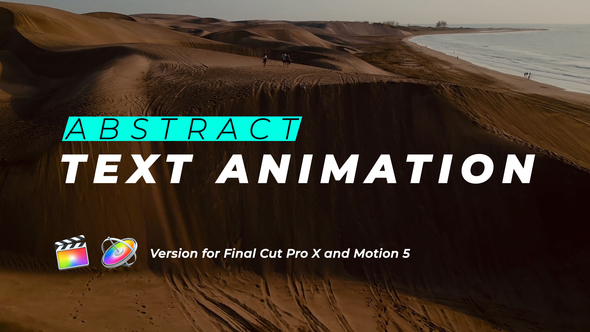 Abstract Text Animation | Final Cut Pro