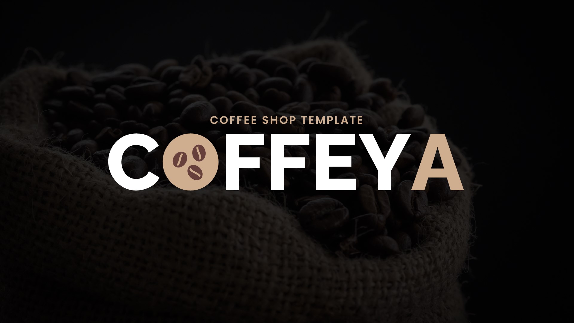 Coffeya - Coffee Shop & Cafe Keynote Template, Presentation Templates