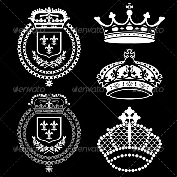 Crowns Vintage Set - Retro Technology