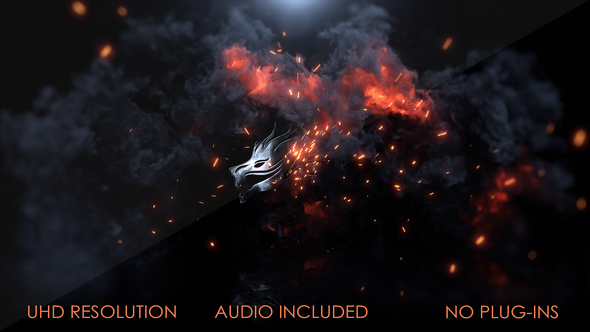 Explosion Logo Intro Logo Stings template preview