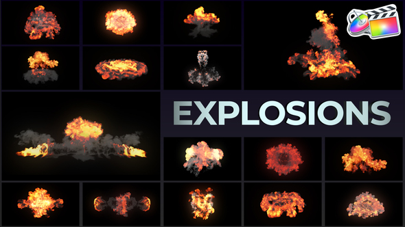 Real Explosions Effects for FCPX