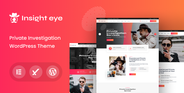 insighteye – Private Investigator WordPress Theme
