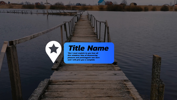 Location Titles 2.0 | AE Titles template preview