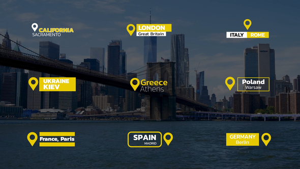 Location Titles | AE Titles template preview