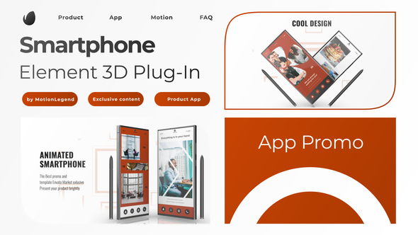 App Promo Smart Phone Product Promo template preview