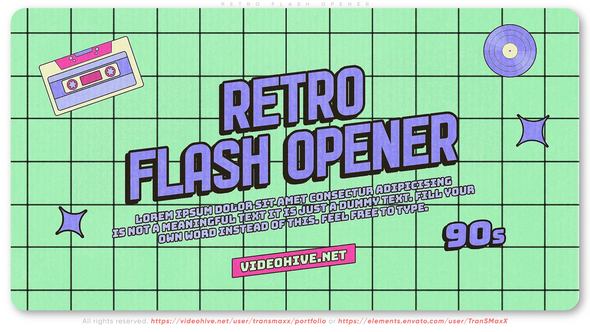 Retro Flash Opener