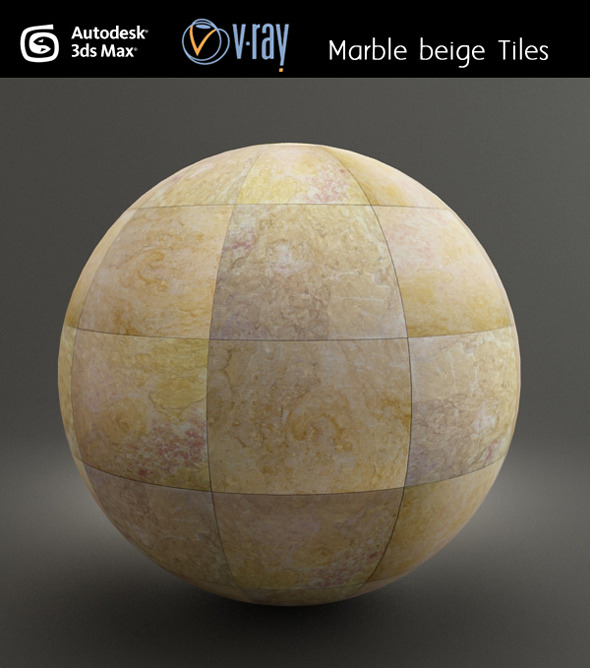 Marble Beige Tiles - 3Docean 3826101