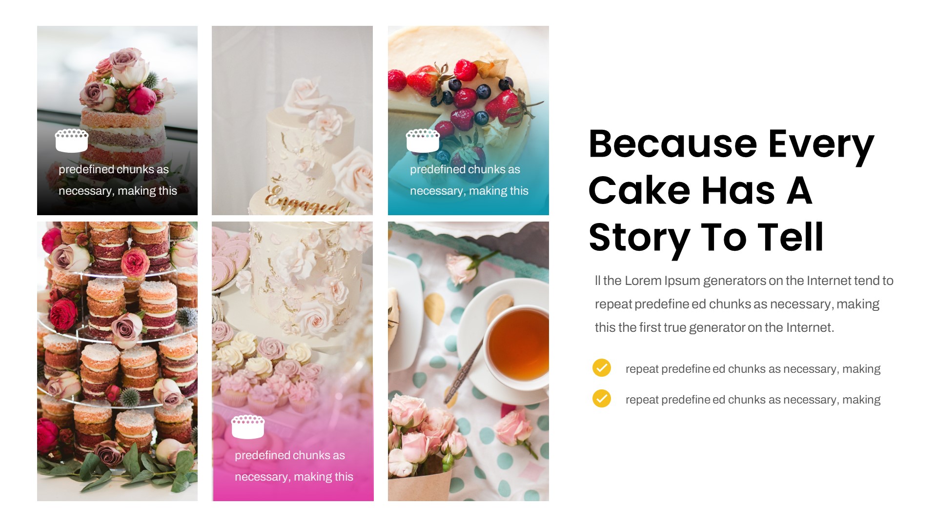 Cakie - Cake & Cookies Shop Keynote Template by naistudio | GraphicRiver