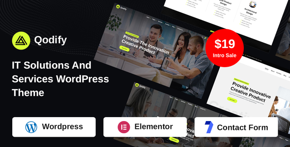 Qodify – IT Solutions And Services WordPress Theme
