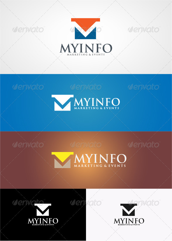 Marketing & Events Logo - Letters Logo Templates
